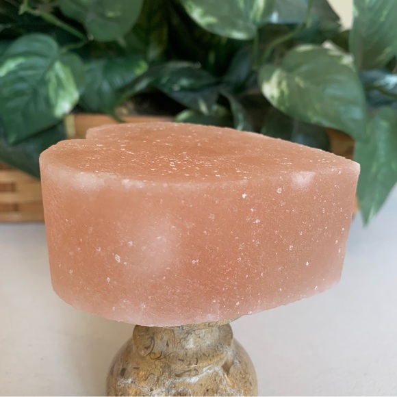 Pink Himalayan Salt Carved Heart Crystal Carving Cleansing Purification LRG 3.2" - Picture 6 of 10